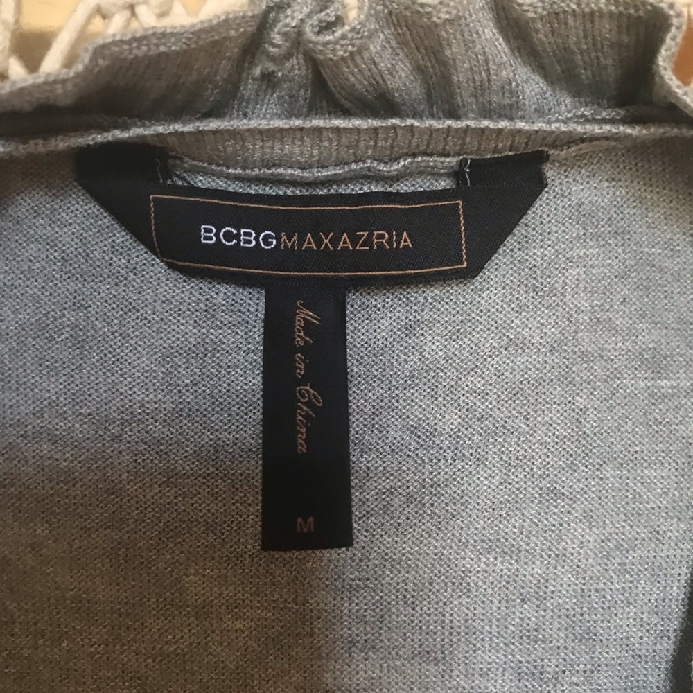 BCBG Ruffle Sweater Tank - Picture 4 of 5